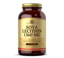 Лецитин невибілений Solgar (Lecithin) 1360 мг 100 капсул