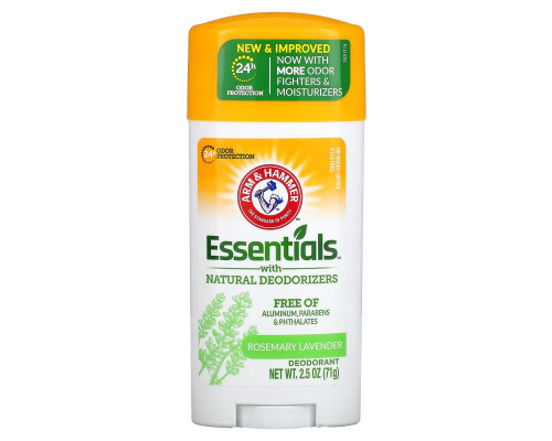 Натуральний дезодорант для чоловіків та жінок свіжий Arm & Hammer (Deodorant Rosemary Lavender) 71 г