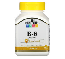 Вітамін B6 21st Century (Vitamin B6) 110 таблеток