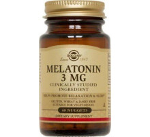 Мелатонін Solgar (Melatonin) 3 мг 60 таблеток