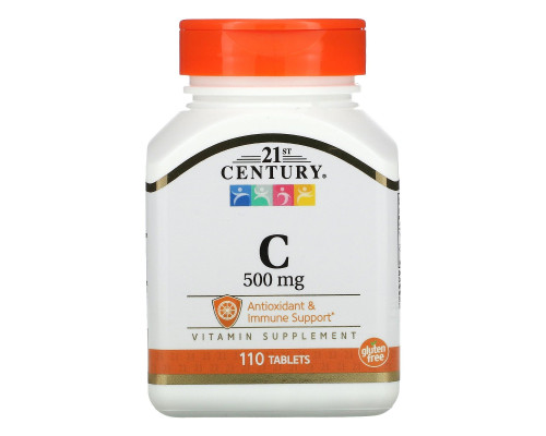 Вітамін C 21st Century (Vitamin C) 500 мг 110 таблеток