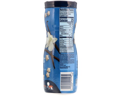 Дитячі пуфи від 8 місяців ваніль Gerber (Puffed Grain Snack 8+ Months Vanilla) 42 г