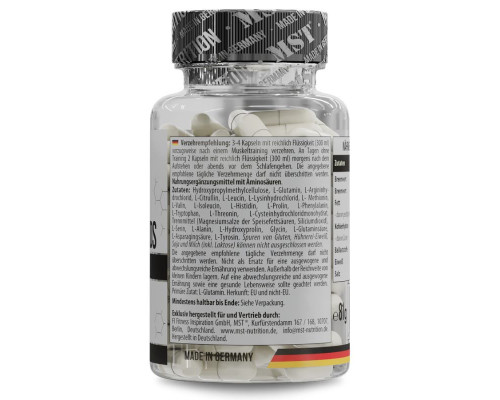 Комплекс Амінокислот MST (21 Amino Acids) 1100 мг, 60 капсул
