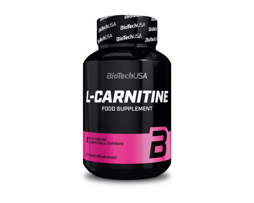 Карнітин BioTechUSA (L-Carnitine) 1000 мг, 30 таблеток
