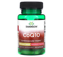 Коензим Q10 Swanson 200 мг, 30 капсул