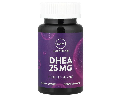Дегідроепіандростерон MRM Nutrition (DHEA) 25 мг 90 вегетарінських капсул