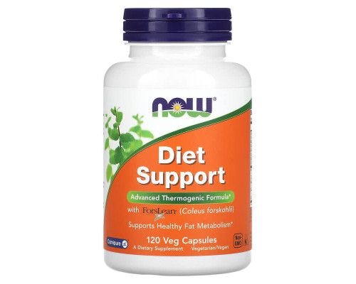Дієтична добавка Diet Support NOW Foods 120 рослинних капсул