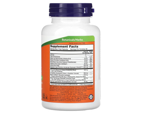 Дієтична добавка Diet Support NOW Foods 120 рослинних капсул