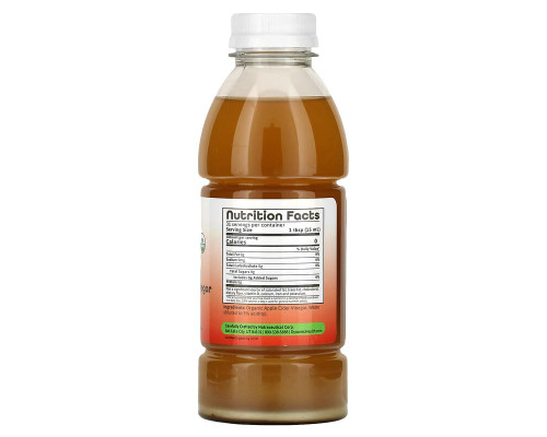 Яблучний оцет з маткою Dynamic Health Laboratories (Apple Cider Vinegar with Mother) 473 мл