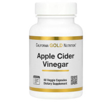 Яблучний оцет California Gold Nutrition 450 мг 60 капсул