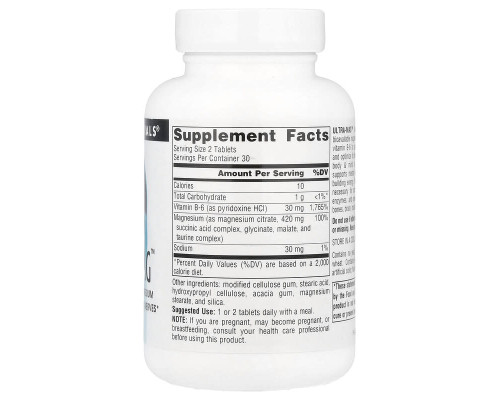 Комплекс Ультра-Маг Source Naturals (Ultra-Mag Magnesium Complex) 60 таблеток