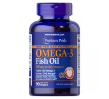 Риб'ячий жир Омега-3 Puritan's Pride (Triple Strength Omega-3 Fish Oil) 950 мг 90 капсул