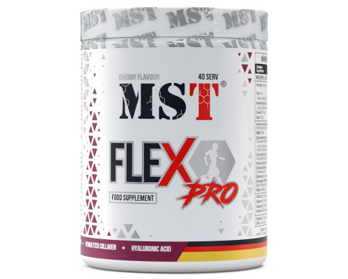 Комплекс для суглобів і зв’язок Flex PRO із колагеном MST 420 г, 40 порцій (смак в асортименті)