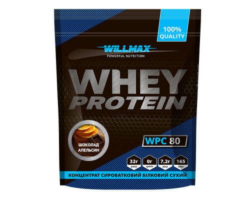 Протеїн Whey Protein 80% Willmax 920 г (смак в асортименті)