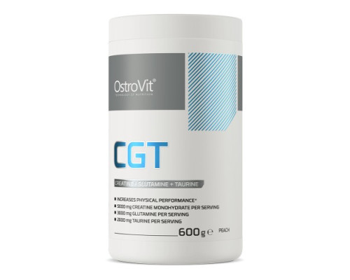 Креатин+Глютамін+Таурин CGT OstroVit 600 г (смак в асортименті)