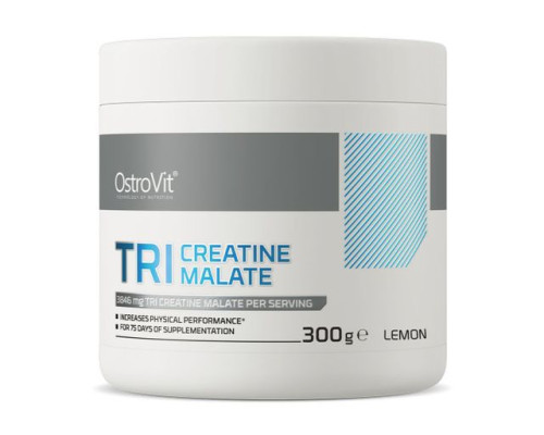 Креатин OstroVit Tri Creatine Malate 300 г (смак в асортименті)