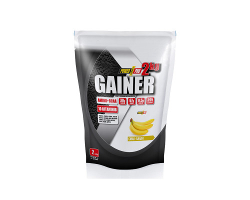 Гейнер Power Pro Super Mass Gainer 2 кг (смак в асортименті)
