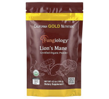 Їжовик гребінчастий у порошку California Gold Nutrition (Lion's Mane), 120 г