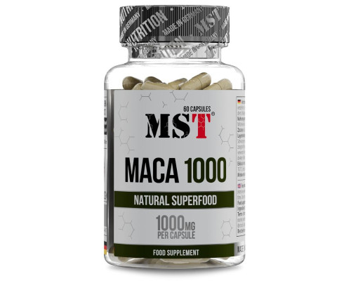 Мака MST (MACA) 1000 мг 60 капсул