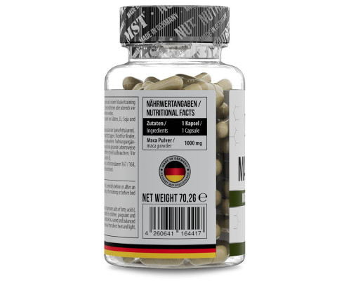 Мака MST (MACA) 1000 мг 60 капсул