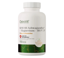 KSM-66 Ашваганда + Магній + В6 P-5-P OstroVit 90 капсул