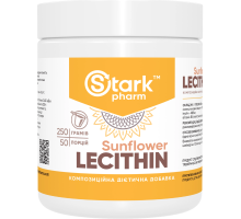 Соняшниковий Лецитин Stark Sunflower Lecithin 250 г 50 порцій