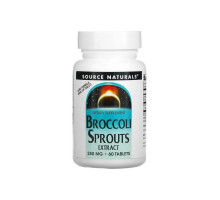 Source Naturals, екстракт паростків броколі, 250 мг, 60 таблеток (SNS-01104)