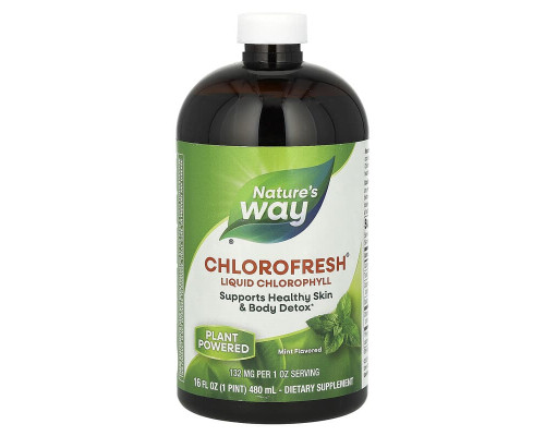 Рідкий Хлорофіл Nature's Way 480 мл з ароматом м'яти