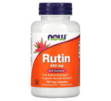 Рутин Now Foods 450 мг, 100 рослинних капсул