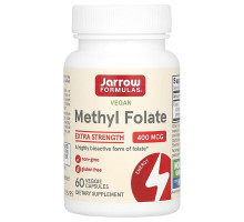 Метилфолат посиленої дії (Methyl Folate) Jarrow Formulas 400 мкг, 60 вегетаріанських капсул