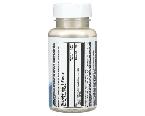 Метилфолат (Methyl Folate) KAL 400 мкг, 90 таблеток
